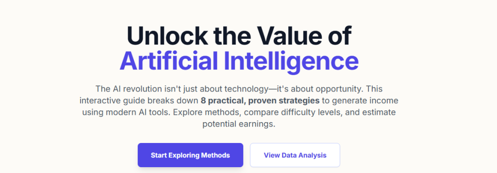 Unlock the Value of Artificial Intelligence
